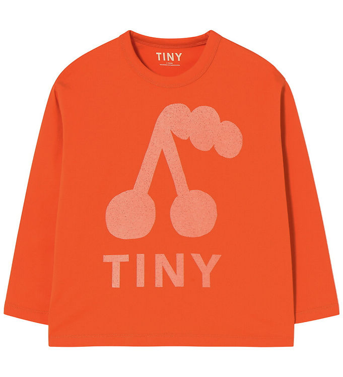 Tiny Cottons Bluse - Cherry Graphic - Summer Red