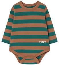 Tiny Cottons Body l/æ - Stripes - Dark Green Tiny Cottons Body l/æ - Stripes - Dark Green
