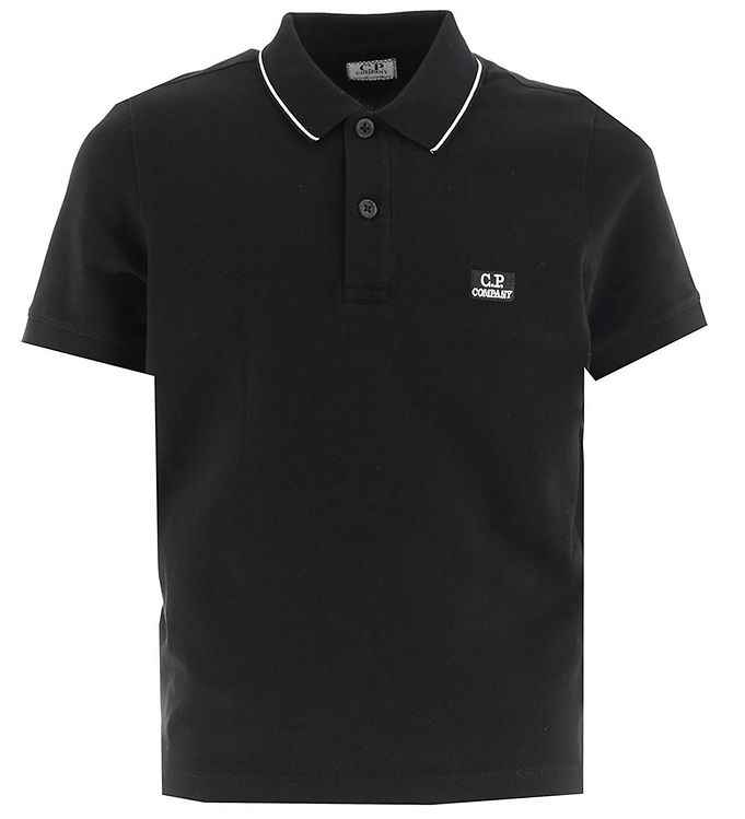 C.P. Company Polo - Sort m. hvid