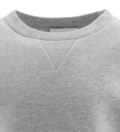 Moncler Sweatshirt - Gråmeleret m. Lomme