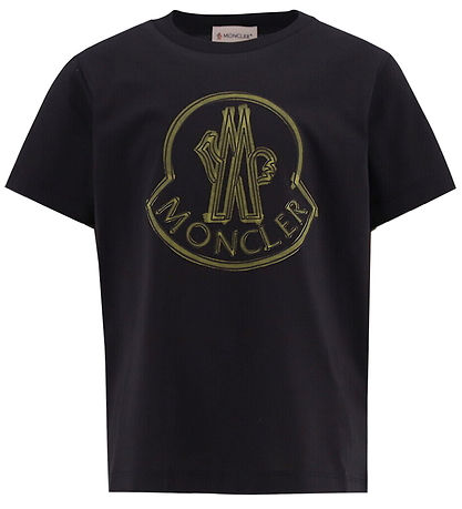 Moncler T-shirt - Sort m. Print