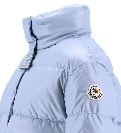 Moncler Dunjakke - Puivert - Medium Blue Moncler Dunjakke - Puivert - Medium Blue