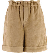 Moncler Shorts - Fløjl - Medium Beige Moncler Shorts - Fløjl - Medium Beige