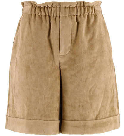 Moncler Shorts - Fløjl - Medium Beige