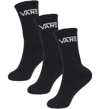 Vans Strømper - 3-pak - Sort m. Hvid Vans Strømper - 3-pak - Sort m. Hvid