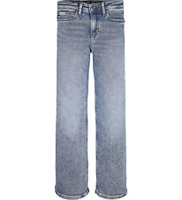 Calvin Klein Jeans - Wide Leg - Ocean Blue Stretch Calvin Klein Jeans - Wide Leg - Ocean Blue Stretch