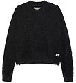 Calvin Klein Bluse - Strik - Ck Black Calvin Klein Bluse - Strik - Ck Black