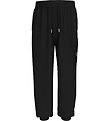 Calvin Klein Sweatpants - Badge Relazed - Ck Black