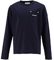 Moncler Bluse - Navy m. Lomme Moncler Bluse - Navy m. Lomme