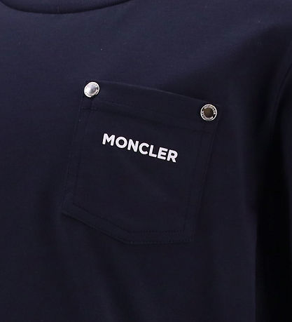 Moncler Bluse - Navy m. Lomme