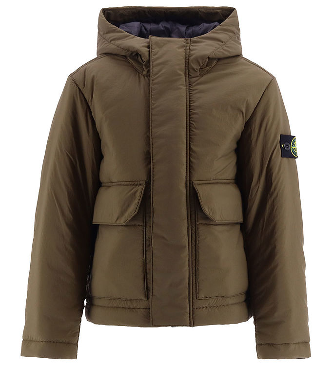 Stone Island Dyneakke - Armygrøn