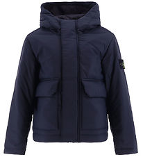 Stone Island Dynejakke - Navy Blue Stone Island Dynejakke - Navy Blue