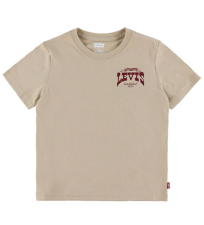 Levis T-shirt - Galloping Free - White Pepper w. Red