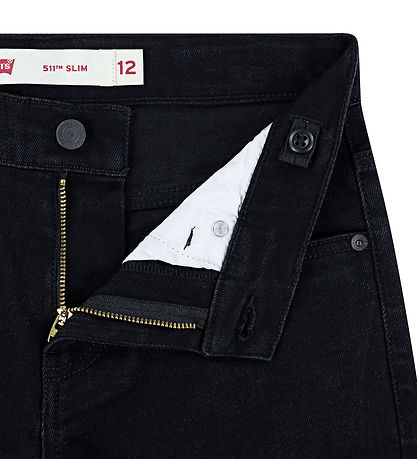 Levis Jeans - 511 Slim Non Performance - Sort
