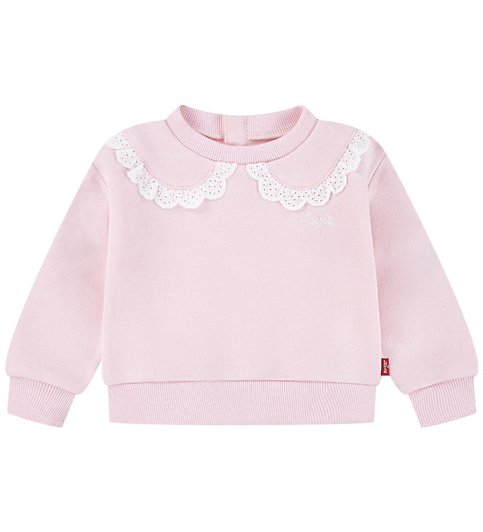 Levis Sweatshirt - Peter Pan Collar - Crystal Rose