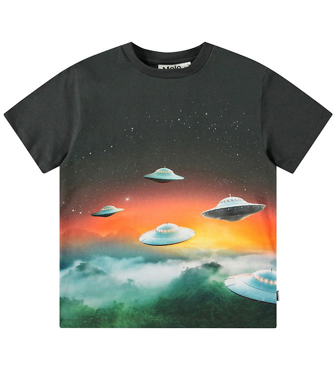 Molo T-shirt - Roxo - UFO Visitors