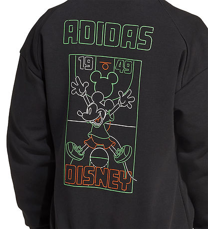 adidas Performance Cardigan - Disney - Sort/Lime m. Mickey Mouse