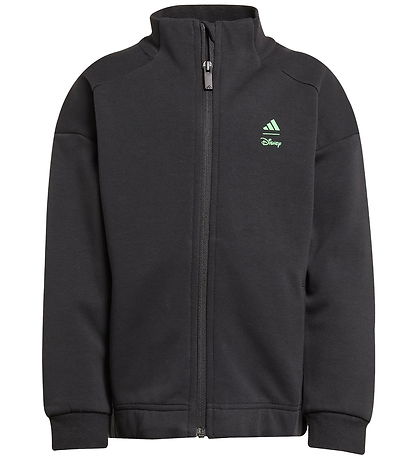 adidas Performance Cardigan - Disney - Sort/Lime m. Mickey Mouse adidas Performance Cardigan - Disney - Sort/Lime m. Mickey Mouse