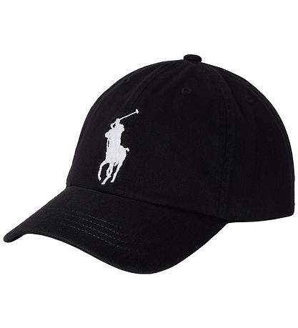 Polo Ralph Lauren Kasket - Sort m. Hvid