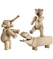 Kay Bojesen Træfigurer - Sampak Liliput - 3 pak - Eg Kay Bojesen Træfigurer - Sampak Liliput - 3 pak - Eg