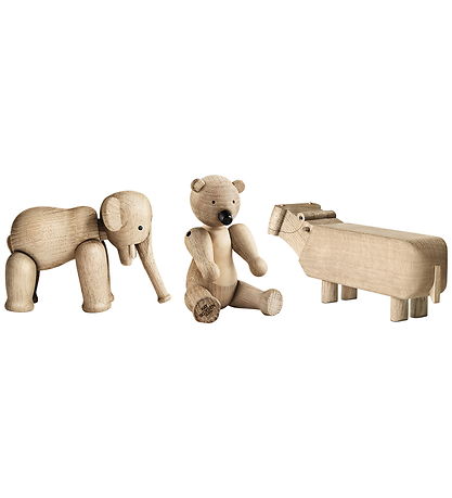 Kay Bojesen Træfigurer - Sampak Liliput - 3 pak - Eg Kay Bojesen Træfigurer - Sampak Liliput - 3 pak - Eg