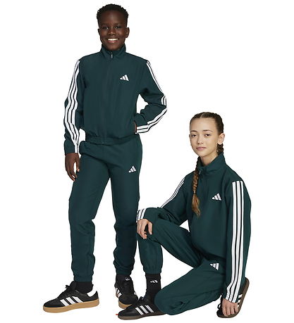 adidas Performance Træningssæt - Aurora Ivy/Hvid adidas Performance Træningssæt - Aurora Ivy/Hvid