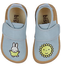 Bisgaard X Miffy Hjemmesko - Barefoot - Skyblue Bisgaard X Miffy Hjemmesko - Barefoot - Skyblue