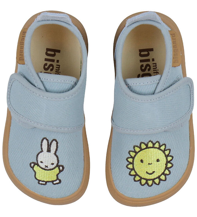 Bisgaard X Miffy Hjemmesko - Barefoot - Skyblue