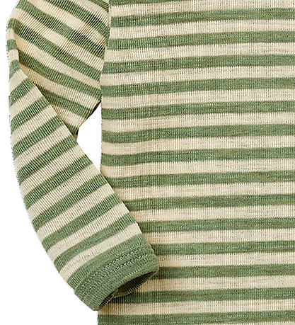 Engel Body l/æ - Uld - Sage Green Melange/Natural