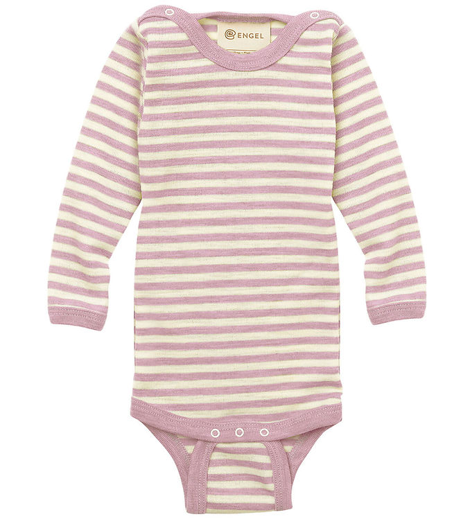 Engel Body l/æ - Uld - Rosewood Melange/Natural