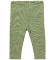 Engel Leggings - Uld - Sage Green Melange