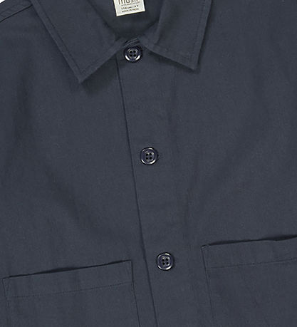 Müsli Overshirt - Twill - Night Blue Müsli Overshirt - Twill - Night Blue