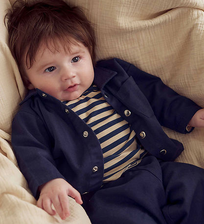 Müsli Skjorte - Twill Baby - Night Blue Müsli Skjorte - Twill Baby - Night Blue