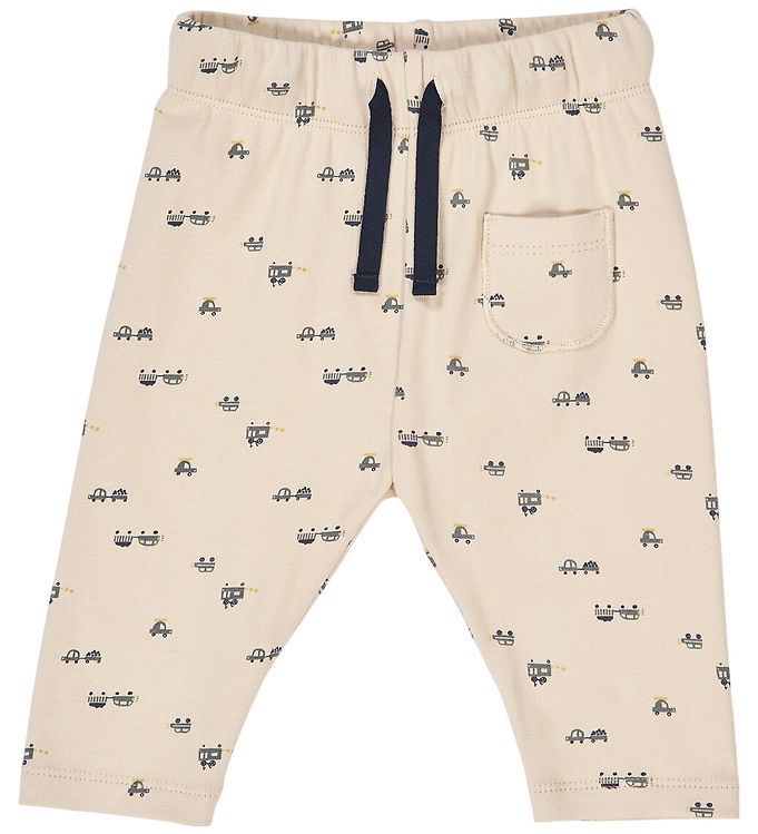 Müsli Bukser - Rib - Auto - Baby - Oak/Moss/Stormy Blue