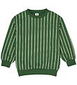 Müsli Sweatshirt - Pinestripe - Green Gables/Oak Müsli Sweatshirt - Pinestripe - Green Gables/Oak