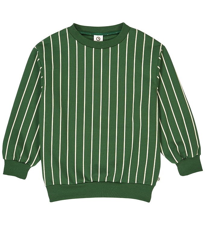 Müsli Sweatshirt - Pinestripe - Green Gables/Oak