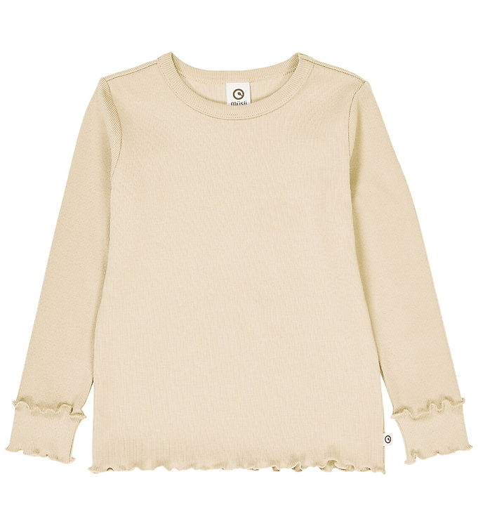 Müsli Bluse - Rib - Cozy Me - Oak