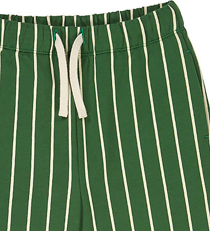Müsli Sweatpants - Pinstripe - Green Gables/Oak Müsli Sweatpants - Pinstripe - Green Gables/Oak