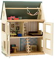 Kids Concept Dukkehus - Aiden - 46 cm - Træ/Multifarve Kids Concept Dukkehus - Aiden - 46 cm - Træ/Multifarve