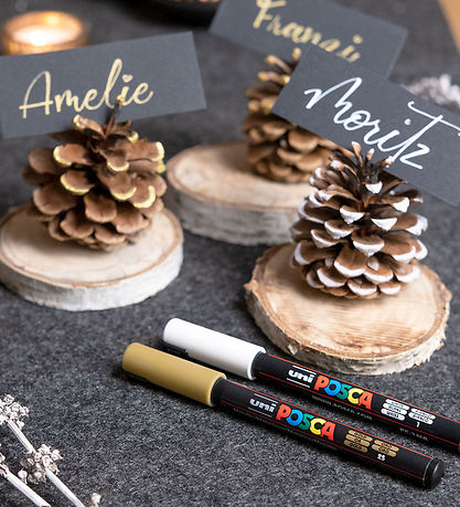 Posca Tuscher - PC-1M - 8 stk. - Metallic Farver