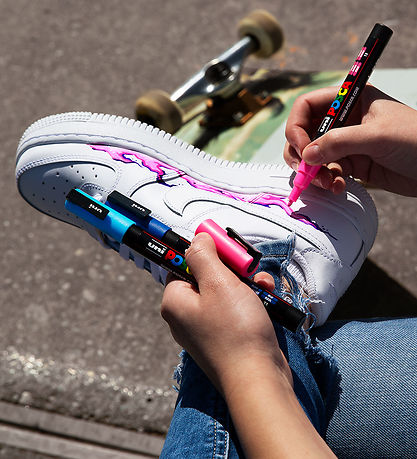 Posca Tuscher - PC-3M - 8 stk. - Multifarvet m. Glimmer Posca Tuscher - PC-3M - 8 stk. - Multifarvet m. Glimmer