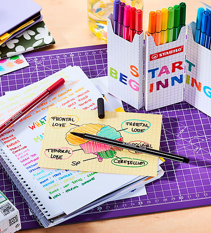 Stabilo Tuscher - Pen 68 - 18 stk. - Multifarvet Stabilo Tuscher - Pen 68 - 18 stk. - Multifarvet