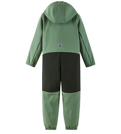 Reima Softshelldragt m. Fleece - Nurmes - Green Clay Reima Softshelldragt m. Fleece - Nurmes - Green Clay