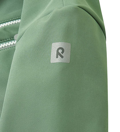 Reima Softshelldragt m. Fleece - Nurmes - Green Clay Reima Softshelldragt m. Fleece - Nurmes - Green Clay