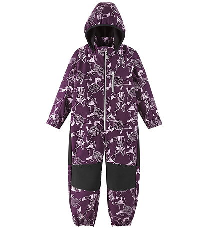 Reima Softshelldragt m. Fleece - Nurmes - Lilla m. Ræve