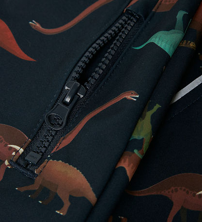 Name It Softshelljakke m. Fleece - NmmAlfa08 - Dark Sapphire/Din