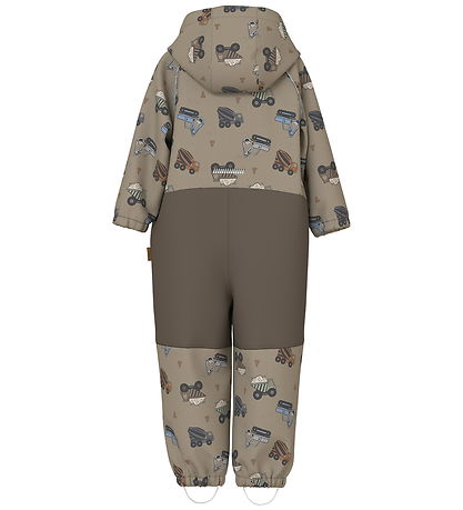 Name It Softshelldragt m. Fleece - Noos - NmmAlfa08 - Silver Min Name It Softshelldragt m. Fleece - Noos - NmmAlfa08 - Silver Min