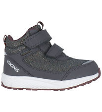 Viking Støvler - Bouncy Glitter Mid GTX 2V - Charcoal Viking Støvler - Bouncy Glitter Mid GTX 2V - Charcoal