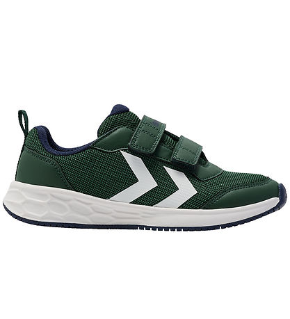 Hummel Sko - Turbo Run 1.0 JR - Dark Green