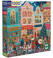 Eeboo Puslespil - 1000 Brikker - 58,4x58,4 cm - A Happy Holiday Eeboo Puslespil - 1000 Brikker - 58,4x58,4 cm - A Happy Holiday